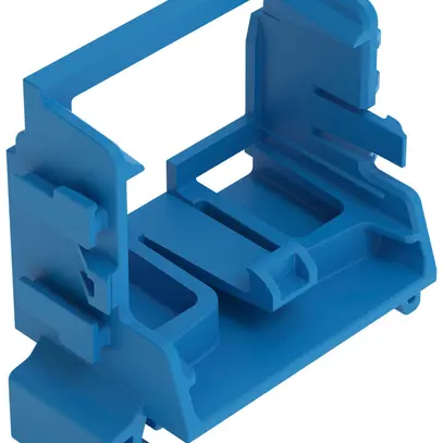 Befestigungsadapter WAGO o.Zugentlastung für 10×4mm² TH35 bl 