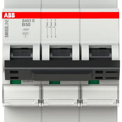 Disjoncteur SMISSLINE TP S 3×50A B 6kA 