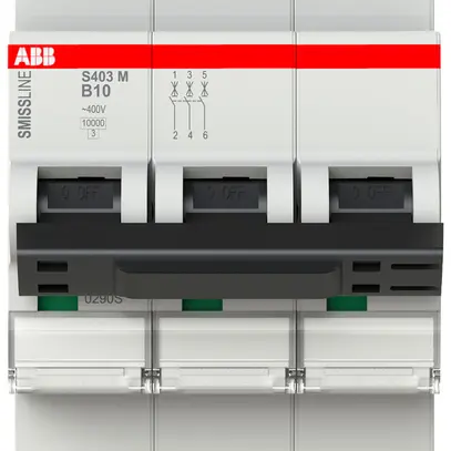 Disjoncteur SMISSLINE TP S 3×10A B 10kA 