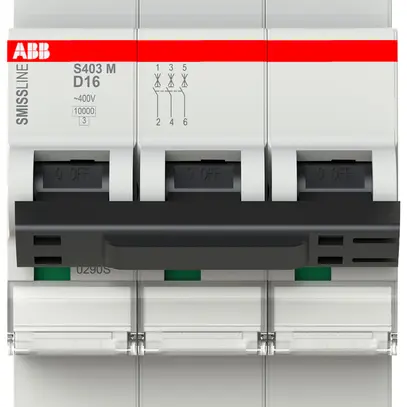 Disjoncteur SMISSLINE TP S 3×16A D 10kA 
