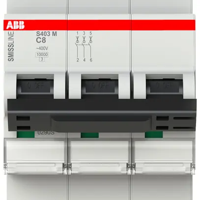 Leitungsschutzschalter SMISSLINE TP S 3×8A C 10kA 
