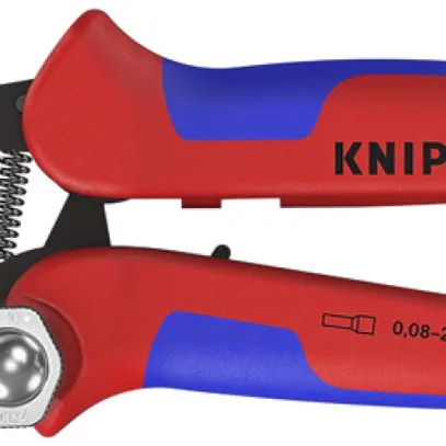 Pince à sertir KNIPEX Preci-Force 180mm 0.08…2×10mm² 