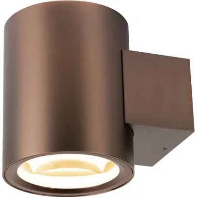 LED-Wandleuchte SLV OCULUS 15W 1110lm 920…930 DIM direkt/indirekt Ø90mm Kupfer 