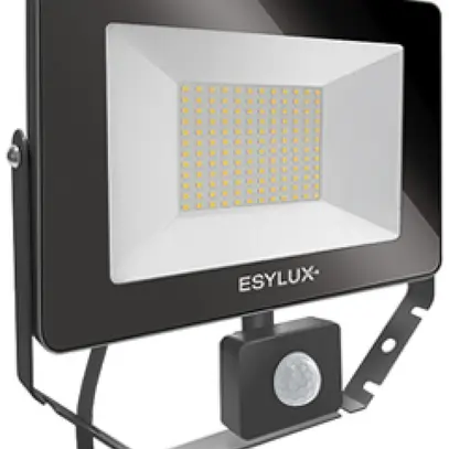 Proiettore LED ESYLUX AFL BASIC, 50W 4000K 5000lm 240×60×230mm IP65, nero 