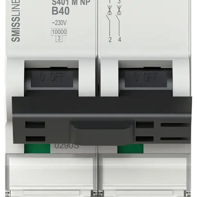 Leitungsschutzschalter SMISSLINE TP S 2×40A B 10kA NP 