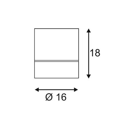 Plafoniera SLV KARDAMOD SURFACE, 2×G53 75W tonda IP20 nero 