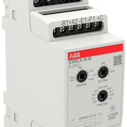 Télérupteur ABB E260CA-16-40 2UM 8…240VUC/16A 4000W 4F 