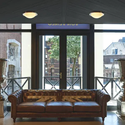 Plafonnier SLV MELAN, E27 60W verre satiné rond IP20 alu brossé 