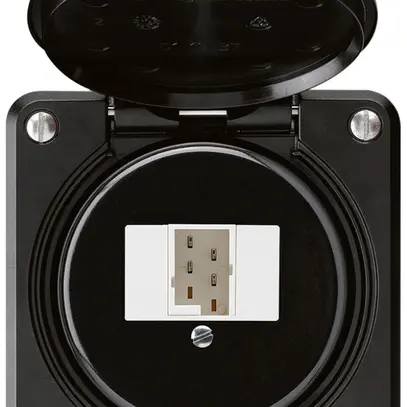 Boîte de raccordement ENC robusto IP55 noir 1×TT83 