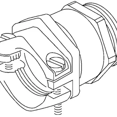 Presse-étoupe M25 17…19mm laiton nickelé 