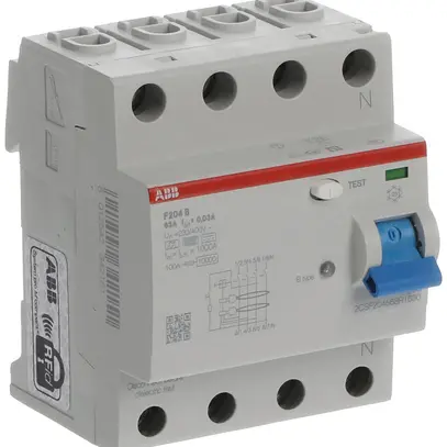 Interruttore differenziale proM compact 3PN tipo B, 63A 30mA 4UM leggr.ritardato 