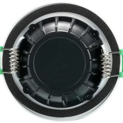 LED-Downlight Sylvania OBICO 5.4W 550lm 927/930/940 IP65 38° DIM Ø81mm weiss 