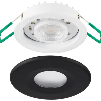 Anello decorativo Sylvania START alluminio Ø86×11mm nero 