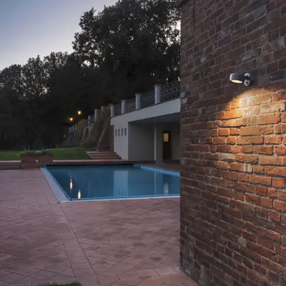 Lampada a muro LED SLV ESKINA SPOT SENSOR 14.5W 3000/4000K 1000lm IP54 antracite 