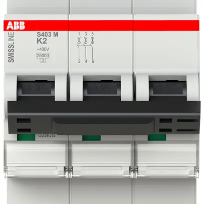 Disjoncteur SMISSLINE TP S 3×2A K 50kA 