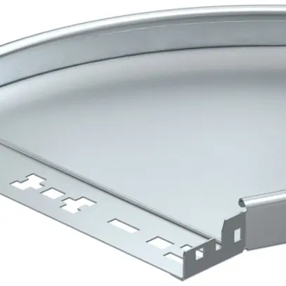 Coude 45° Bettermann RBM 35×300mm zingué en continu 