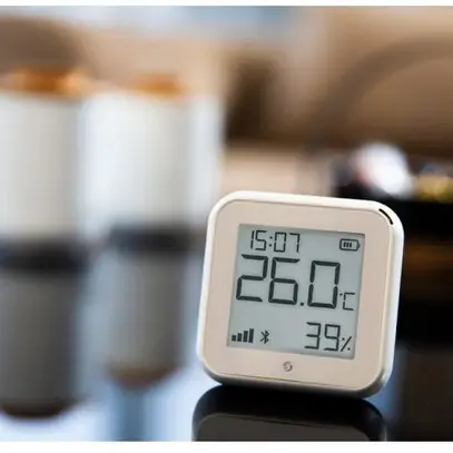 Shelly H&T Gen3, ivory WLAN Luftfeuchte und Temperatursensor 