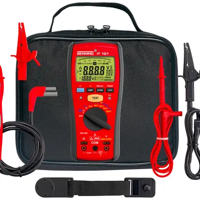 Verificatore d'isolamento Benning IT 101 600VUC 200mA 0.05MΩ…20000MΩ 