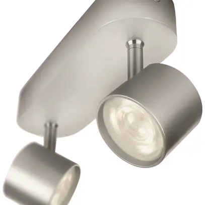 Plafonnier LED Promo 2×4.5W 2700K 1000lm alu 