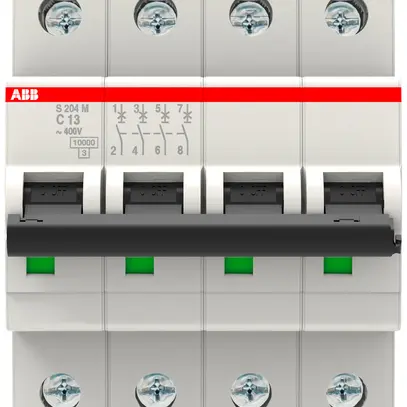 Disjoncteur ABB S204M-C13 13A C 10kA 