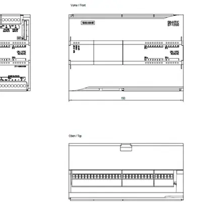 Unità base PLC Siemens SIMATIC S7-1200 CPU 1217C DC/DC/DC 24V 