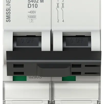 Disjoncteur SMISSLINE TP S 2×10A D 10kA 