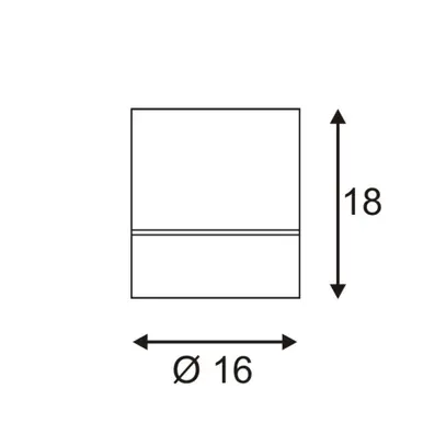 Plafoniera SLV KARDAMOD SURFACE, 2×G53 75W tonda IP20 bianco 