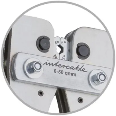 Outil de sertissage Intercable MPR50i, 6…50mm² 