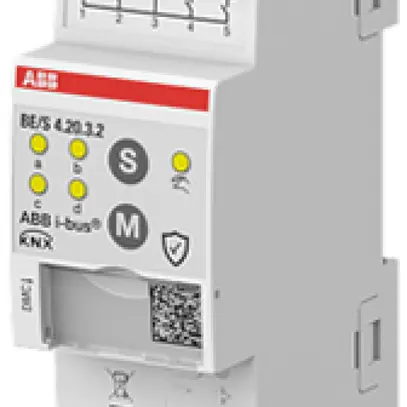 Entrée binaire KNX AMD ABB BE/S4.20.3.2 4-canaux vérification du contact 
