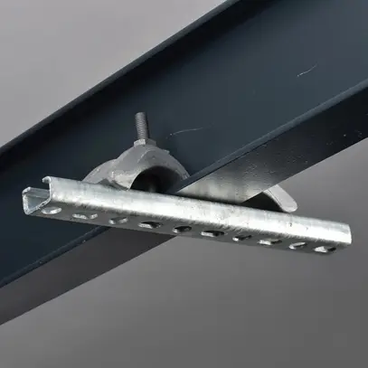 Crampon pour poutrelle Caddy 5000 300mm rebord 3…30mm, zingué à chaud 