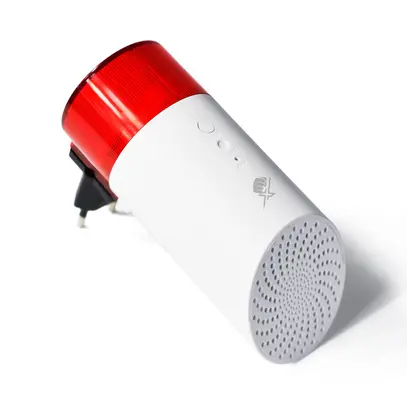 Sirène plug-in intelligente avec batterie, KnockautX, par BRELAG 