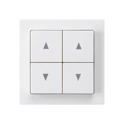 Contact pour stores ENC kallysto A blanc avec 4 touches 
