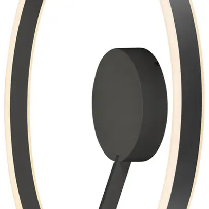 Plafonnier/applique LED SLV ONE 60 CW 23W 550lm 927/930 VAR Ø600 noir 
