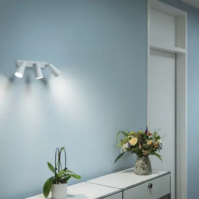 Spot SLV PURI 2.0 Dome CW GU10 3×6W REG 258×42×138mm bianco 