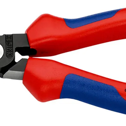 Pince à dénuder KNIPEX Ø15mm/10mm² 180mm chromée avec gaines bi-matière 