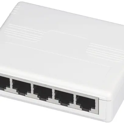 Distributore S-Bus 5×RJ45f STP, bianco 
