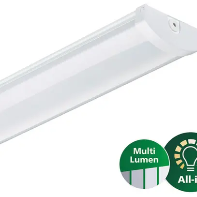 Plafoniera LED Philips CoreLine FastSet 20W 2600lm 830/840 IP44 0.6m bianco 