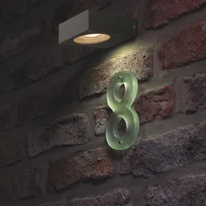 Lampada a muro SLV QUADRASYL, W4.3 11W IP44 antracite 