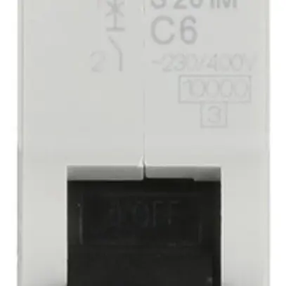 Disjoncteur ABB S201M-C6 6A C 10kA 
