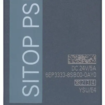 Alimentation Siemens SITOP PSU8200, IN:120/230VAC, OUT:24VDC/5A 