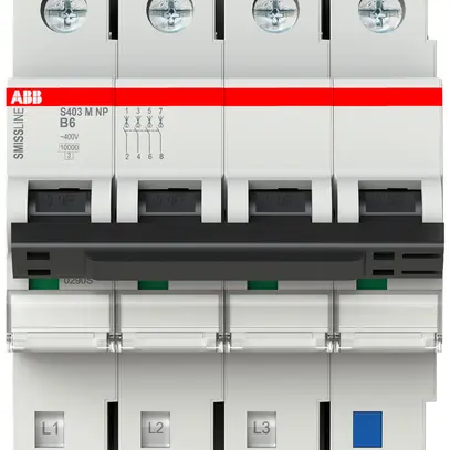 Leitungsschutzschalter SMISSLINE TP S 4×6A B 10kA NP 