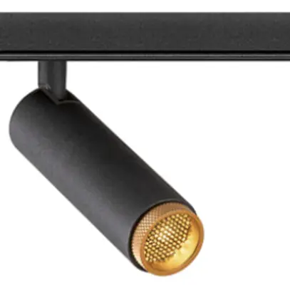 LED-Spot SLV GRIP S 1×9.8W 350lm 920…930 29° DALI 48V AD Ø30×101mm schwarz 