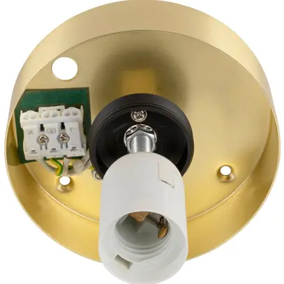 Plafoniera SLV SUN 30 E27 1×60W REG Ø300×320mm oro 