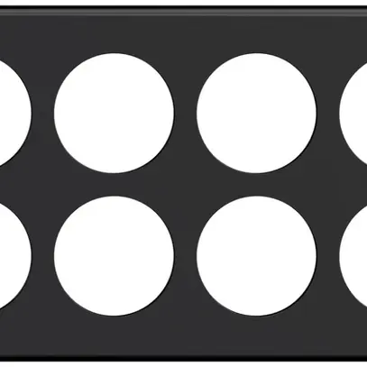 En-tête ENC STANDARDdue 2×4, noir 