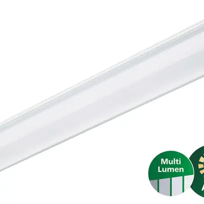Plafoniera LED Philips CoreLine FastSet 34W 4800lm 830/840 IP44 1.2m bianco 