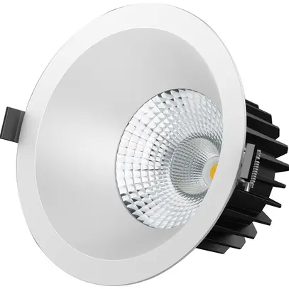 Spot LED INC maxLUCE ATMO 200 24W 2640lm 3000…4000K IP44 1-10V DALI2 Ø200mm bc 