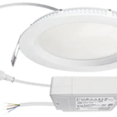 Downlight LED ESYLUX ELSA-2 Ø180 DALI 9W 3000K, 850lm, bianco 