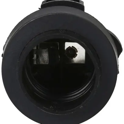 Portalampada per illuminazione MH E27 40W per illuminazione a cavo piatto nero 