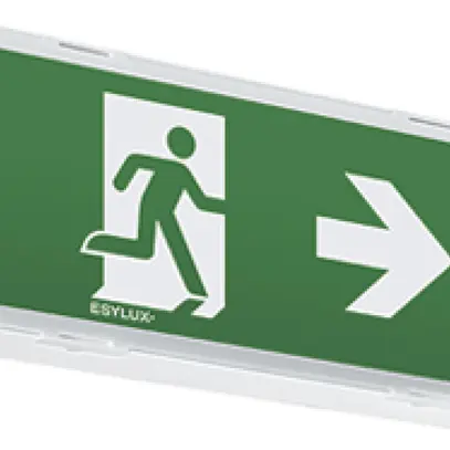 Lampada di emergenza ESYLUX SLX 24 LEDi Flat 3h, bianco 