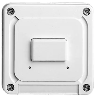Interrupteur ENC ABB NUPL 3/2L blanc 